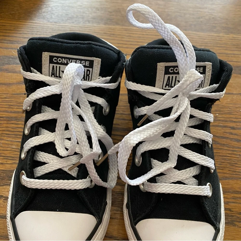 Converse Chuck Taylor All Star High Top Sneakers Black Gray Camo